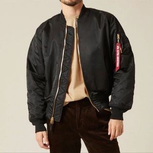 Alpha Industries Nylon Flight Jacket- MEN'S